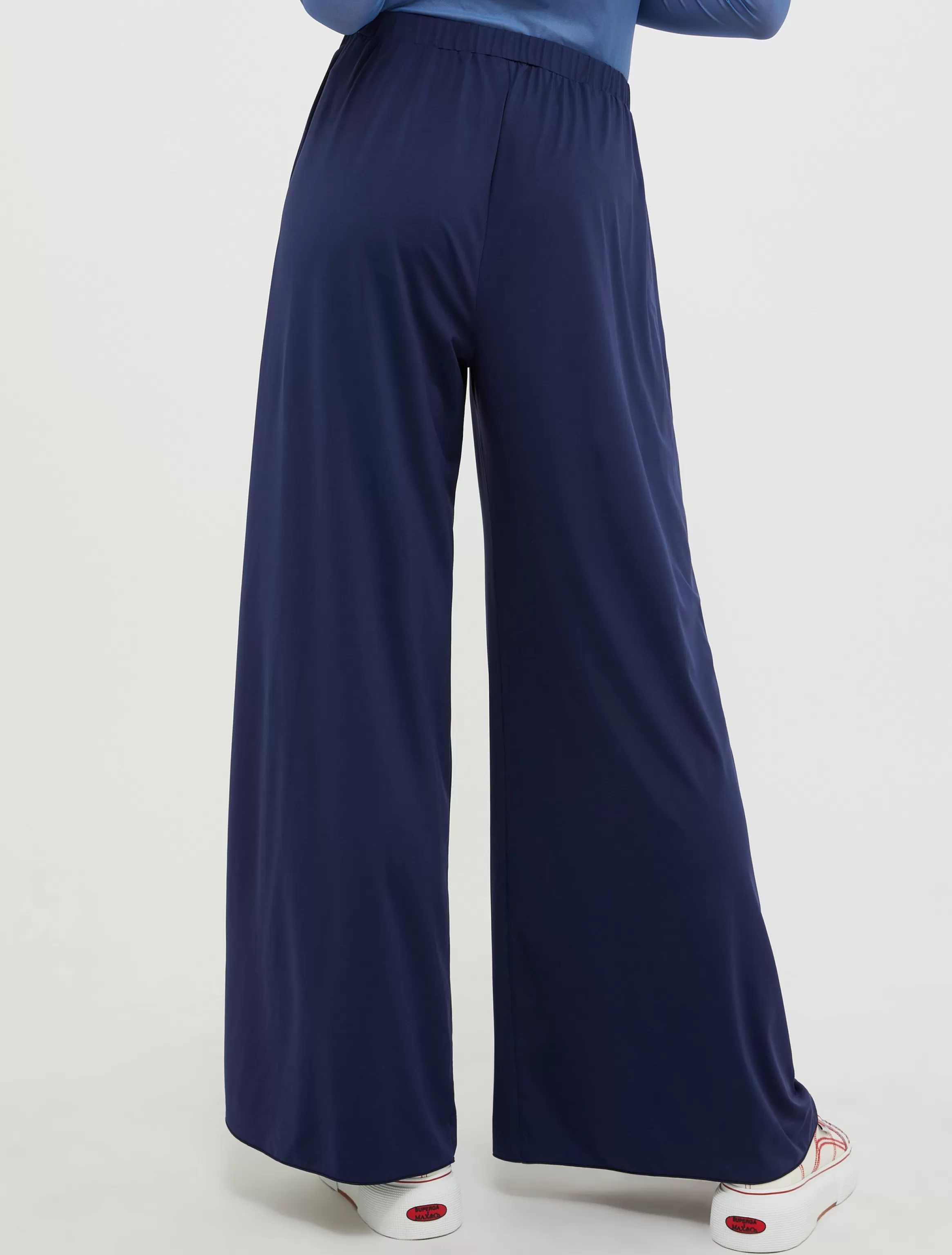 Wide-leg jersey trousers*Max&Co Best Sale