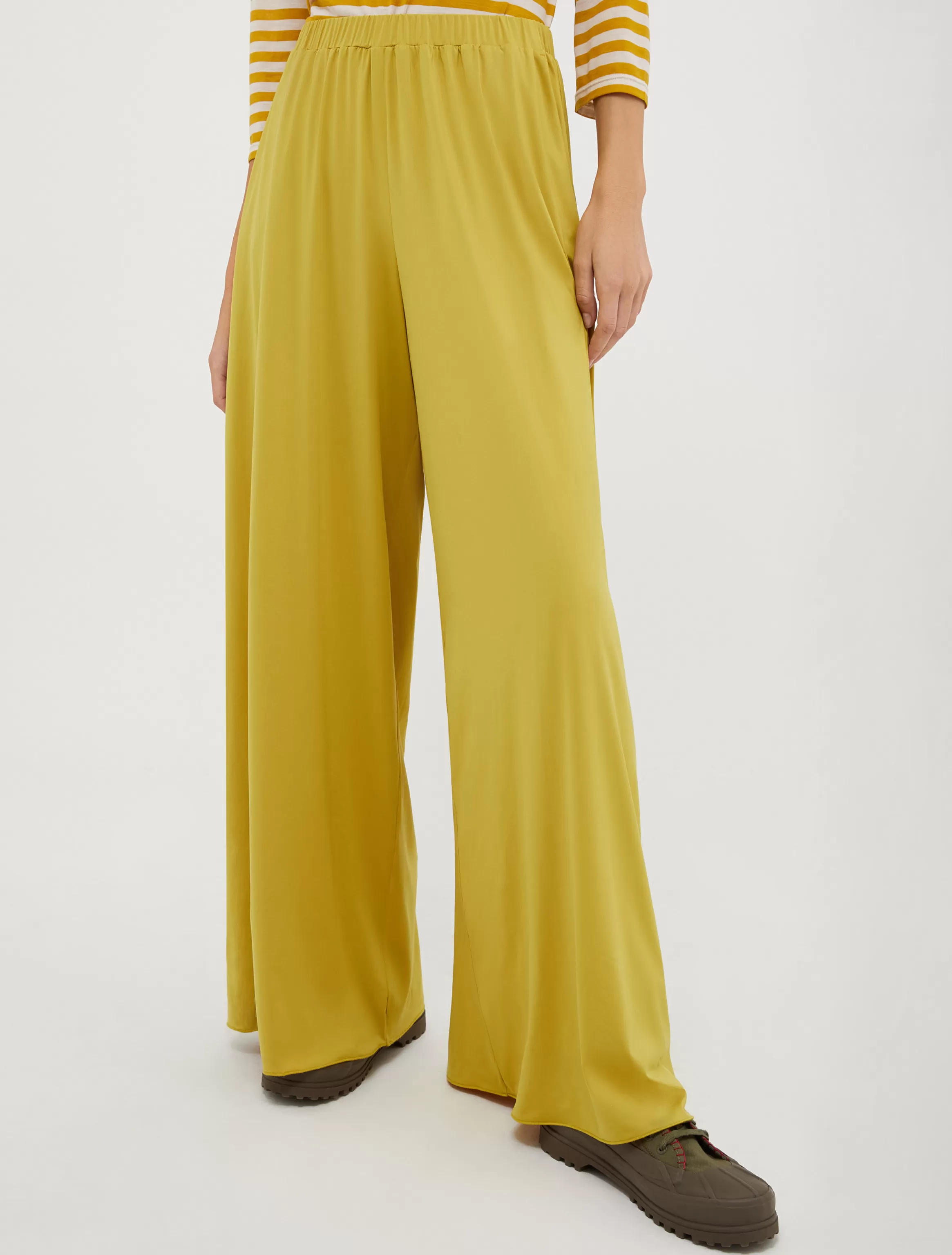 Wide-leg jersey trousers*Max&Co Online