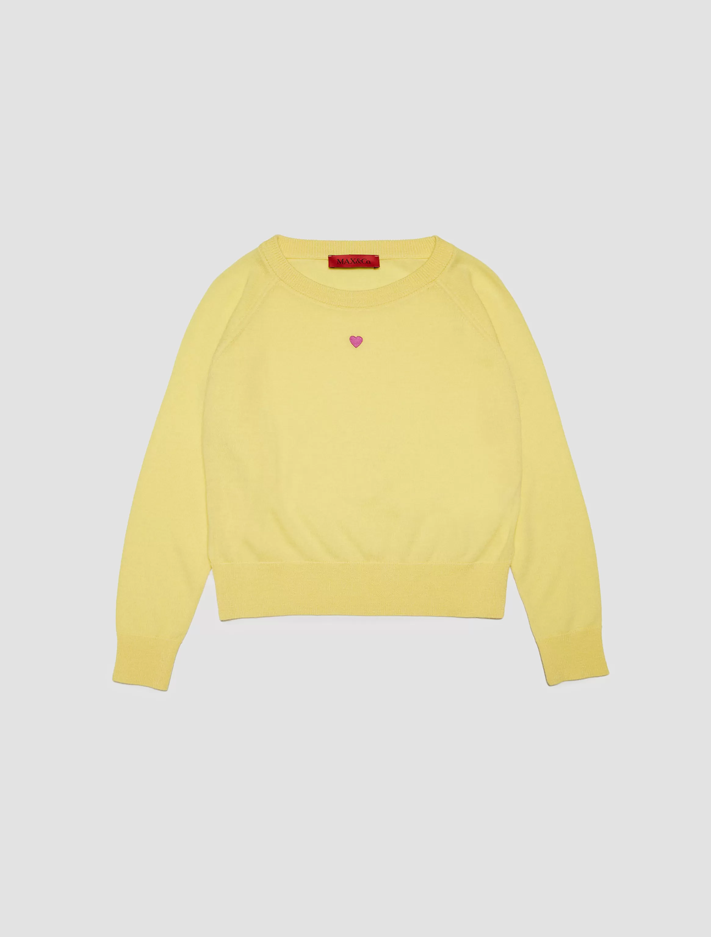 Wool crew-neck pullover KID*Max&Co Online