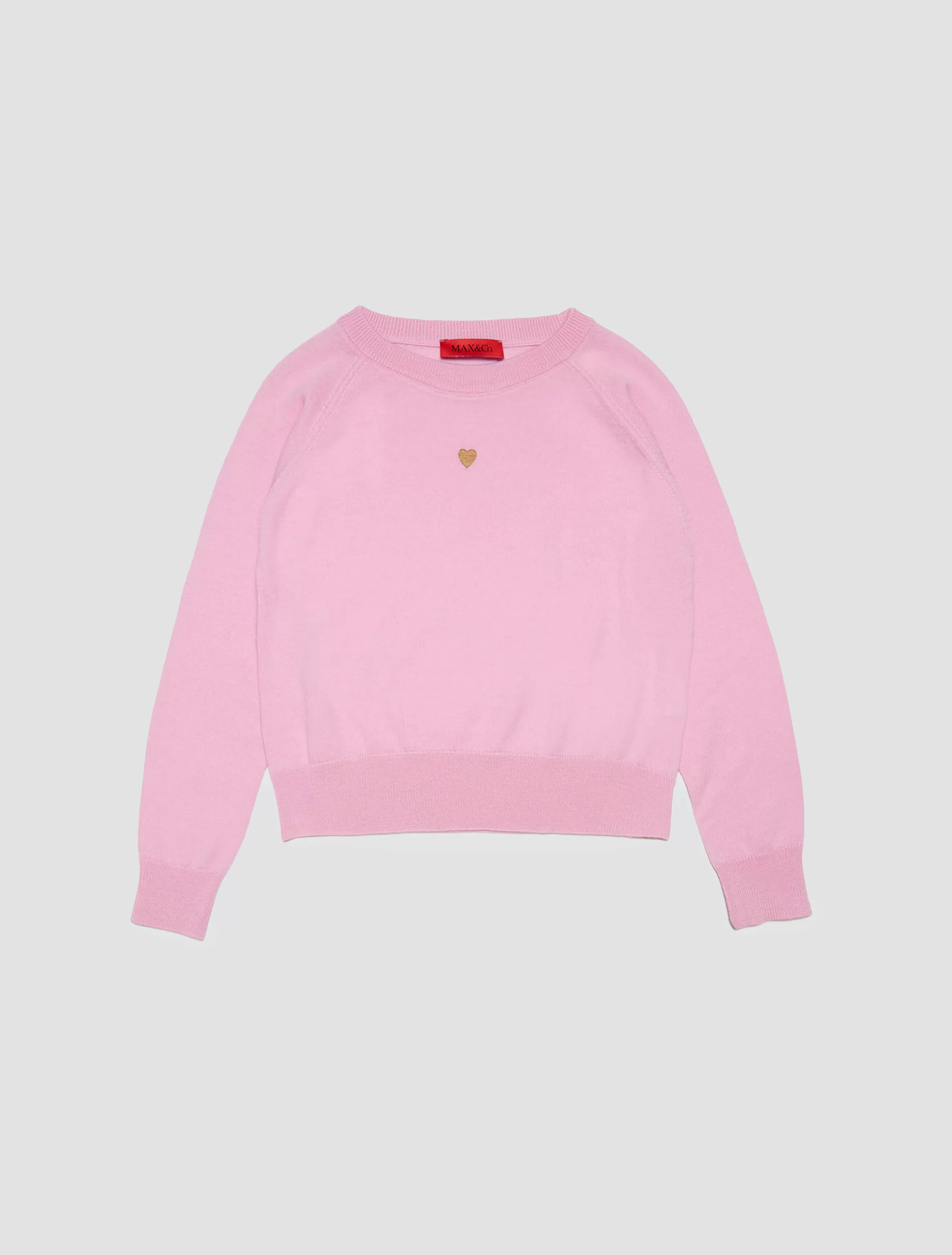 Wool crew-neck pullover KID*Max&Co Hot