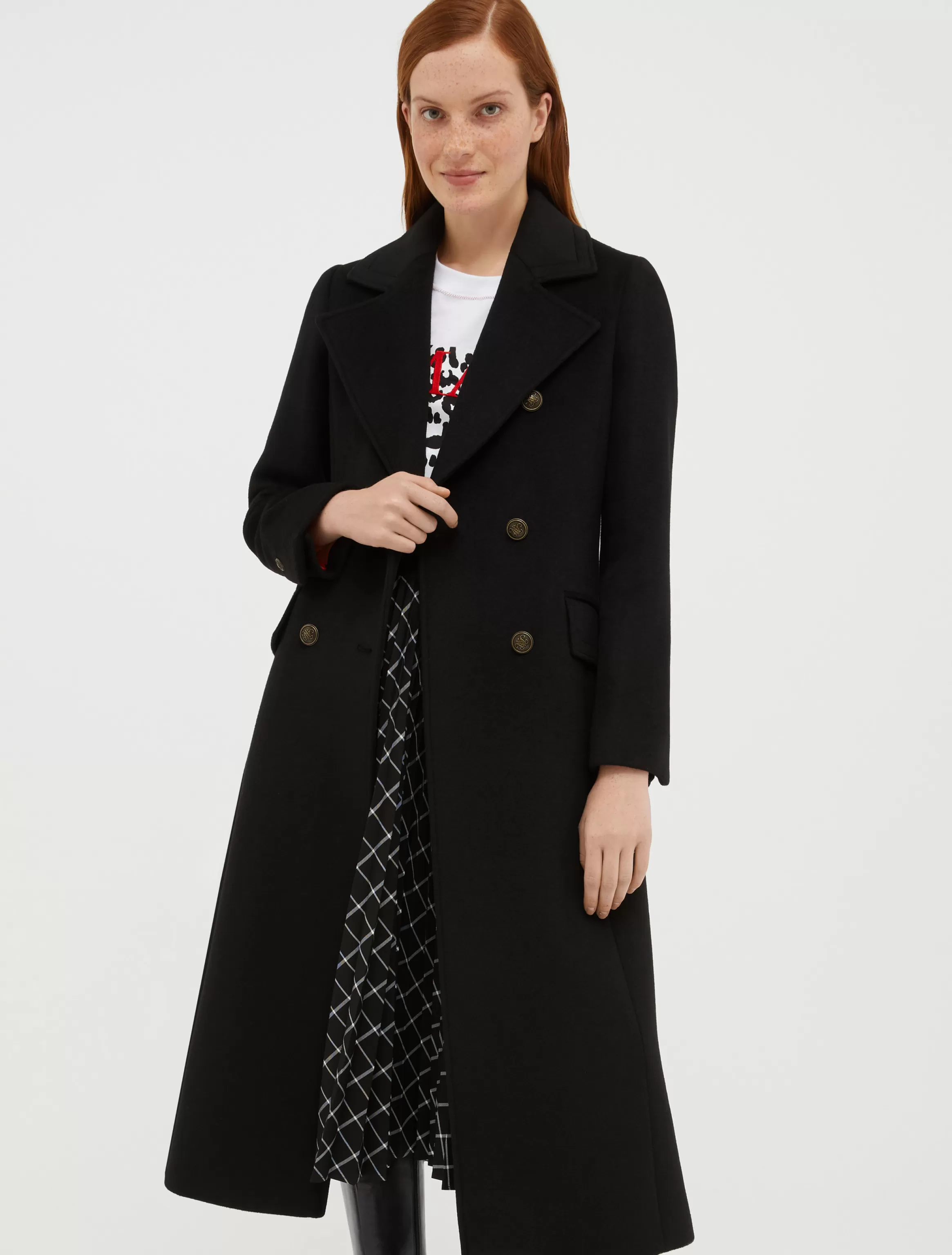 Wool-blend midi coat*Max&Co Store