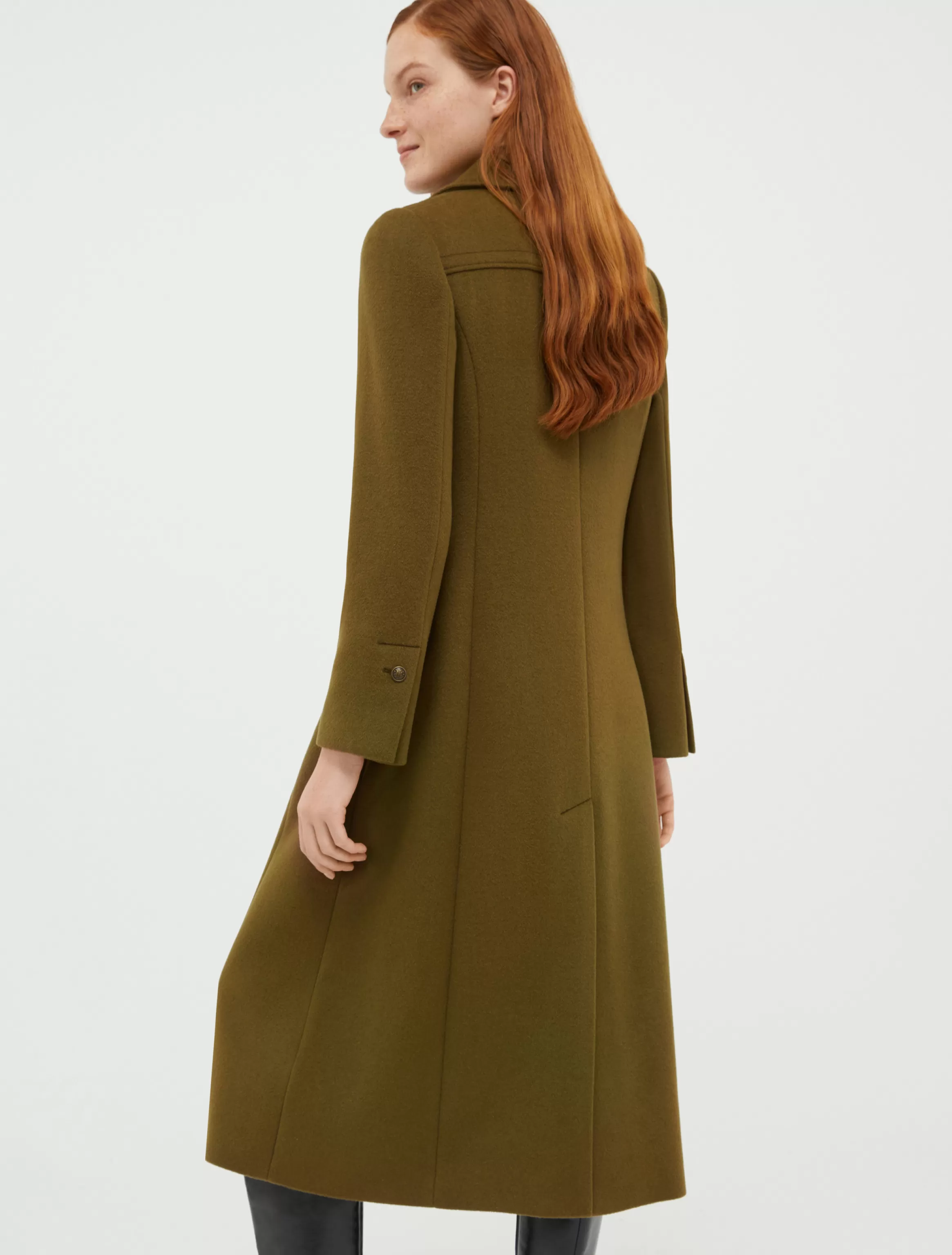 Wool-blend midi coat*Max&Co Clearance