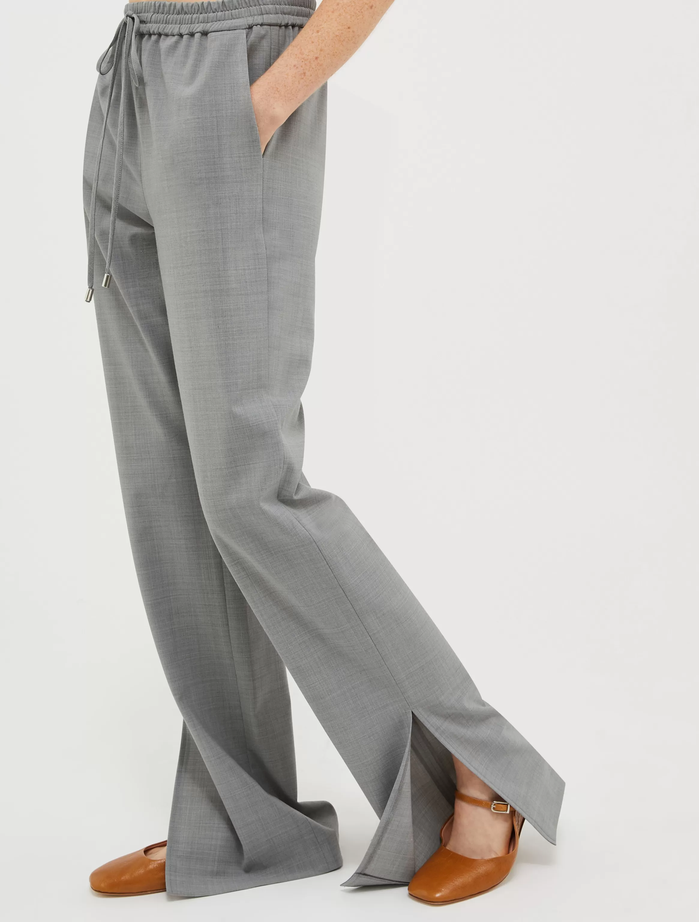 Wool-blend trousers*Max&Co Hot