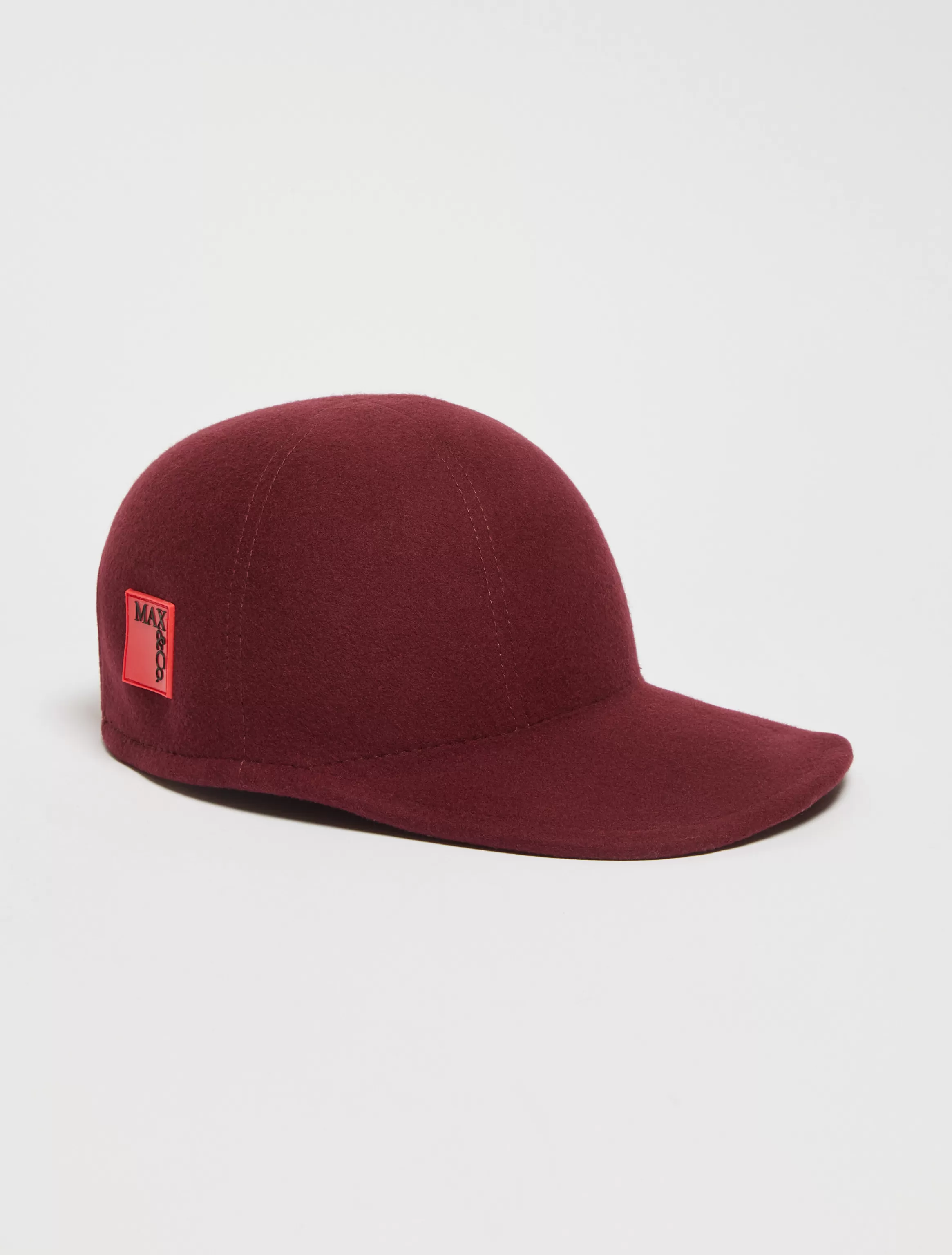 Wool-felt baseball cap*Max&Co Cheap